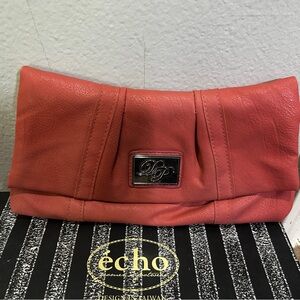 Dorothy Perkins Coral Clutch